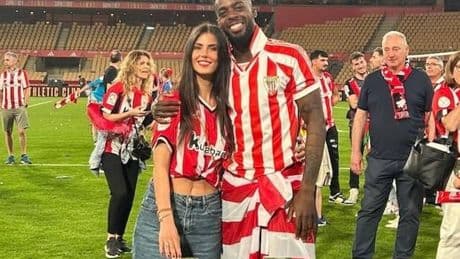 La cariñosa felicitación de Patricia Morales a Iñaki Williams por su 31 cumpleaños