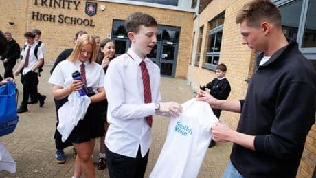 Trinity High win visit from Scotland’s most decorated Olympian Duncan Scott