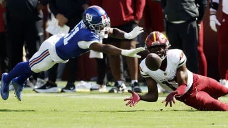 Paulson Adebo aced his first Giants test — but it only gets harder in Week 2