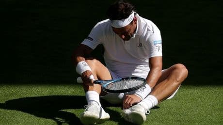 Wimbledon star beaten in first round responds to being told to retire immediately