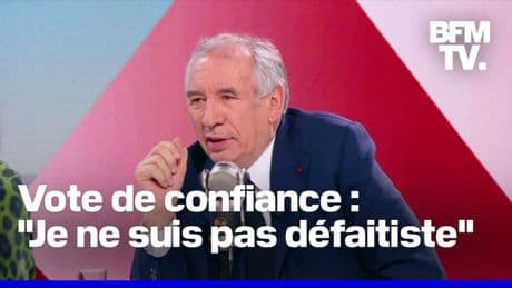 Vote de confiance, budget, oppositions...L'interview en intégralité de François Bayrou