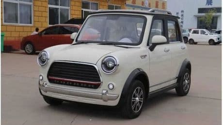 Chinese version of UK Mini Cooper on sale for 10x less