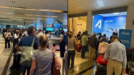 Sabiha Gökçen Havalimanı’nda bagaj krizi:  A Jet yolcuları mağdur etti