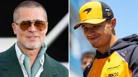 Inside Brad Pitt's McLaren test as F1 movie star gets private Lando Norris lesson