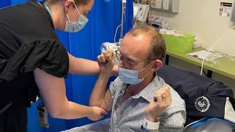 'I couldn't give a thumbs-up - I realised it wasn't normal'