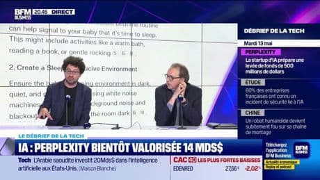 IA : Perplexity bientôt valorisée 14 milliards de dollars - 13/05