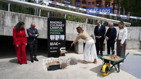 Vocento y Comillas empiezan a construir la nueva sede de su universidad de gastronomía