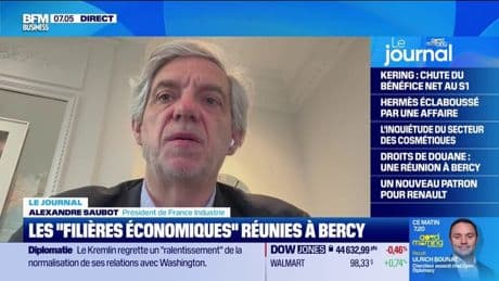 Les "filières économiques" réunies à Bercy