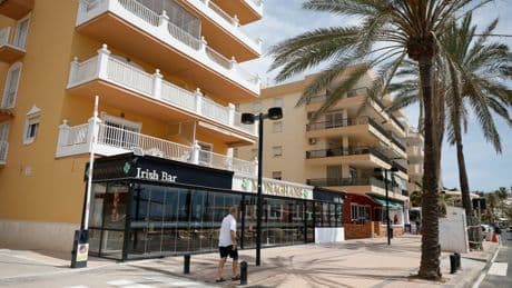 Two Scottish men shot dead by masked men outside Irish pub in Malaga