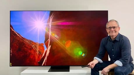 Als erster OLED-Fernseher: Der Samsung S95D glänzt im Test, spiegelt aber nicht!