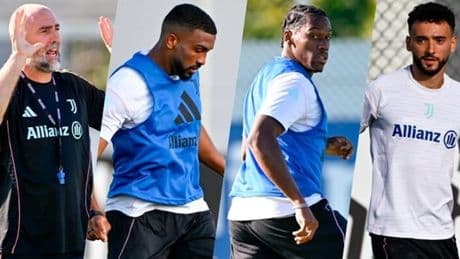 <p>Ecco la prima Juve della stagione: scopriamo David e Joao Mario e c'&egrave; grande attesa per Bremer</p>