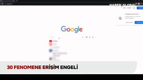 30 fenomene erişim engeli!