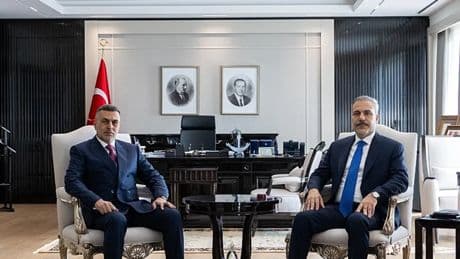 Bakan Fidan, Basra Valisi İdani'yi kabul etti