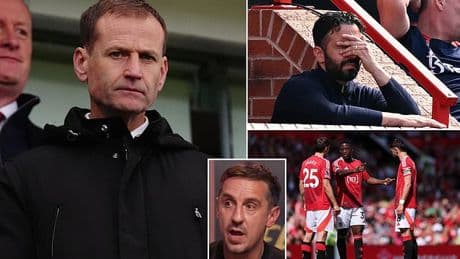 Gary Neville claims Ruben Amorim struggles show Dan Ashworth may have been RIGHT about Man United's rebuild - as sacked sporting director lands new role