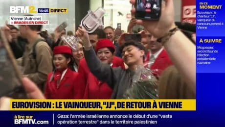 JJ le gagnant de l'Eurovision, de retour en Autriche