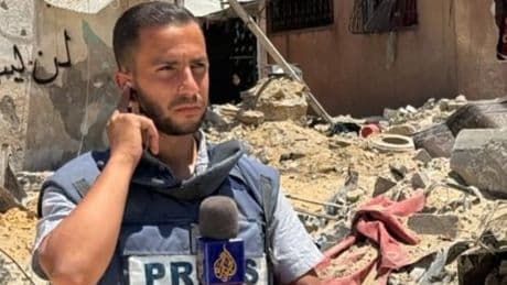 La carta de despedida que dejó escrita el periodista Al Sharif antes de morir