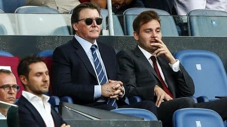 Friedkin carica la squadra prima di Atalanta-Roma. Il presidente segue l'allenamento a Trigoria