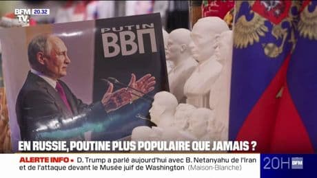 LE DOSSIER DU 20H - En Russie, Poutine plus populaire que jamais ?