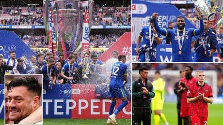 AFC Wimbledon 1-0 Walsall: Dons secure return to League One after three years away thanks to Myles Hippolyte's first half stunner