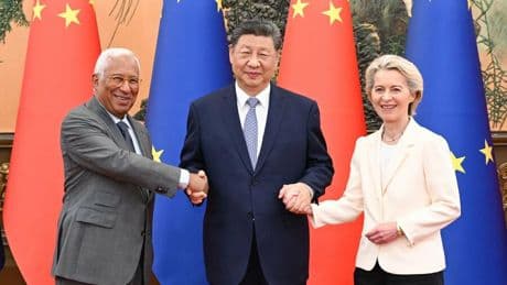 Gipfeltreffen: Chinas Staatschef Xi sieht Verhältnis zur EU an „historischem Wendepunkt“