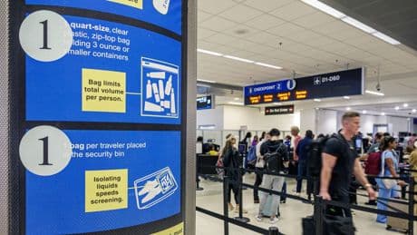 Homeland Security Secretary Kristi Noem says TSA might relax liquid rules
