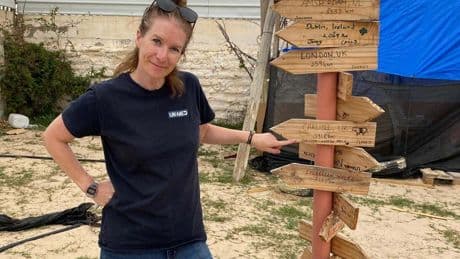 Nurse ‘forever’ haunted by image of toddler killed in Gaza