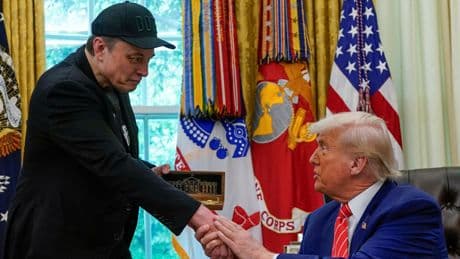 Trump v Musk has got very messy very quickly, and TV's punchline writers will be the only winners