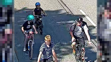 Frau in Kiel schwer verletzt - Polizei fahndet nach Radfahrer mit drei Kindern
