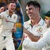 Australia WIN first Test in Barbados following heroics from paceman Josh Hazlewood - and finish day three under lights in chaotic scenes