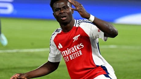 Arsenal player ratings vs PSG: Bukayo Saka stars but Myles Lewis-Skelly struggles and Mikel Merino anonymous