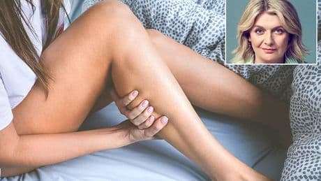 I am being tortured by restless leg syndrome. This is the only thing that brings me relief - but I wish there was another way: BRYONY GORDON