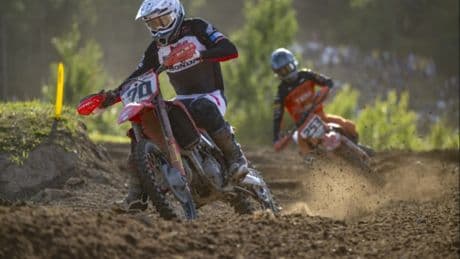 Febvre marca territorio en Suecia frente a Coenen; Rubén Fernández, entre los seis mejores