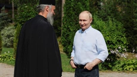 Putin gibt der Ukraine Schuld an stockenden Gesprächen