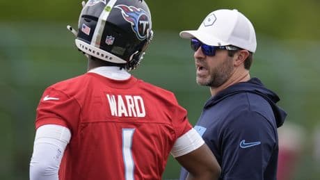 Where Titans’ quarterback competition between Cam Ward and Will Levis stands
