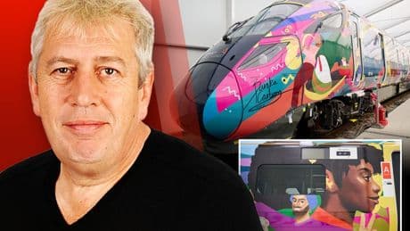 Feckless Avanti bosses can’t run a  train on time but are splashing cash on woke murals instead of improving service