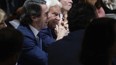 Cumbre Aznar-Felipe junto al Congreso: "Buscábamos centralidad. Ni extrema izquierda ni extrema derecha"