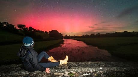 Missed the Northern Lights last night? You may get a chance to see them again tonight