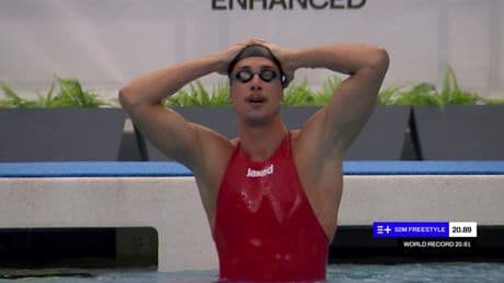 Swimmer becomes millionaire within 21 seconds after shattering world record while juiced on performance-enhancing drugs
