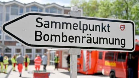 Fliegerbombe: Größte Evakuierung wegen Fliegerbombe seit Jahren in Kiel