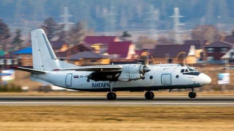 Passenger plane with 49 people on board crashes in Russia