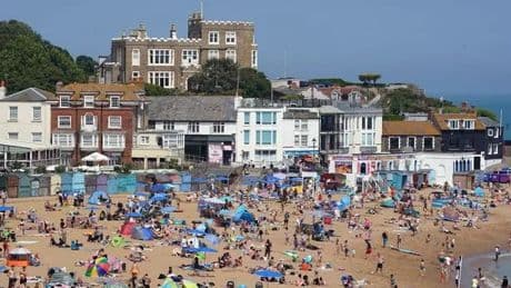 UK weather: Exact date maps turn orange in European heat plume revealed