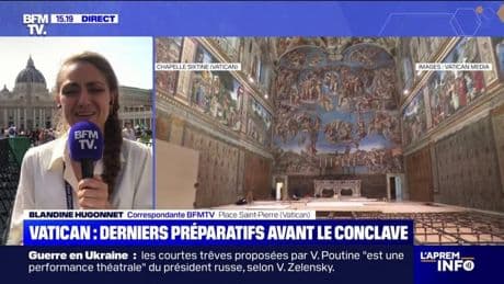 Vatican: les derniers préparatifs avant le conclave pour l'élection d'un nouveau pape