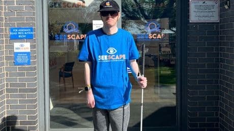 Partially-sighted Scot to trek 3,200 miles across UK to help others facing vision loss