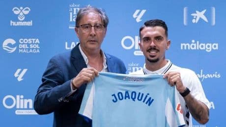 Joaquín Muñoz regresa a Málaga "en el mejor momento" de su carrera