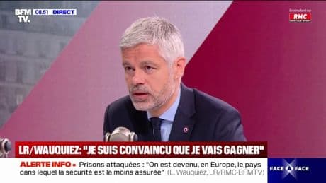 "On est en train d'écœurer la France qui travaille", estime Laurent Wauquiez
