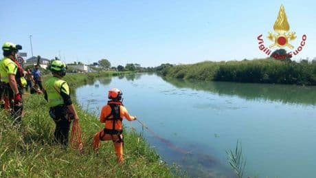 Jesolo, auto nel fiume. Gravissimo un bimbo di 5 anni