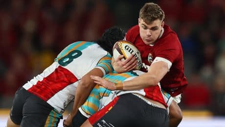 Huw Jones returns to Lions XV for second Australia Test after Garry Ringrose withdraws with concussion
