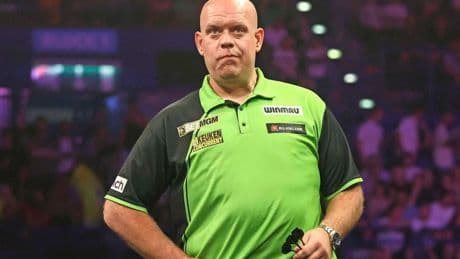 Michael van Gerwen doet goede zaken, maar blijft droogstaan in Premier League