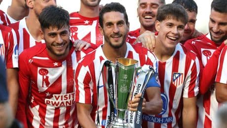 El Atlético fue doble campeón de la Sela Cup