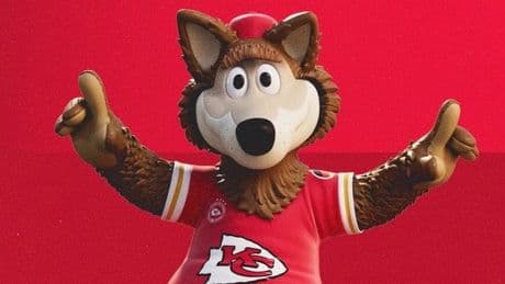 Er heißt Wolfgang - Chiefs stellen Deutschland-Maskottchen vor